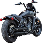 S&S Cycle Grand National Silencers For Indian Scout 60 2019-2022 - Guardian Black