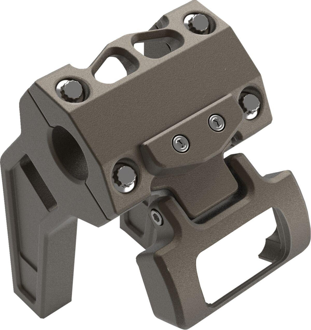 LA Choppers M8 Softail Gauge Mount For Performance Risers For Harley Davidson FXBB 1750 ABS 2018-2020 - Brown