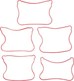 James Rocker Box Cover Gasket set For Harley Davidson XL 1200 C 2009 Lower