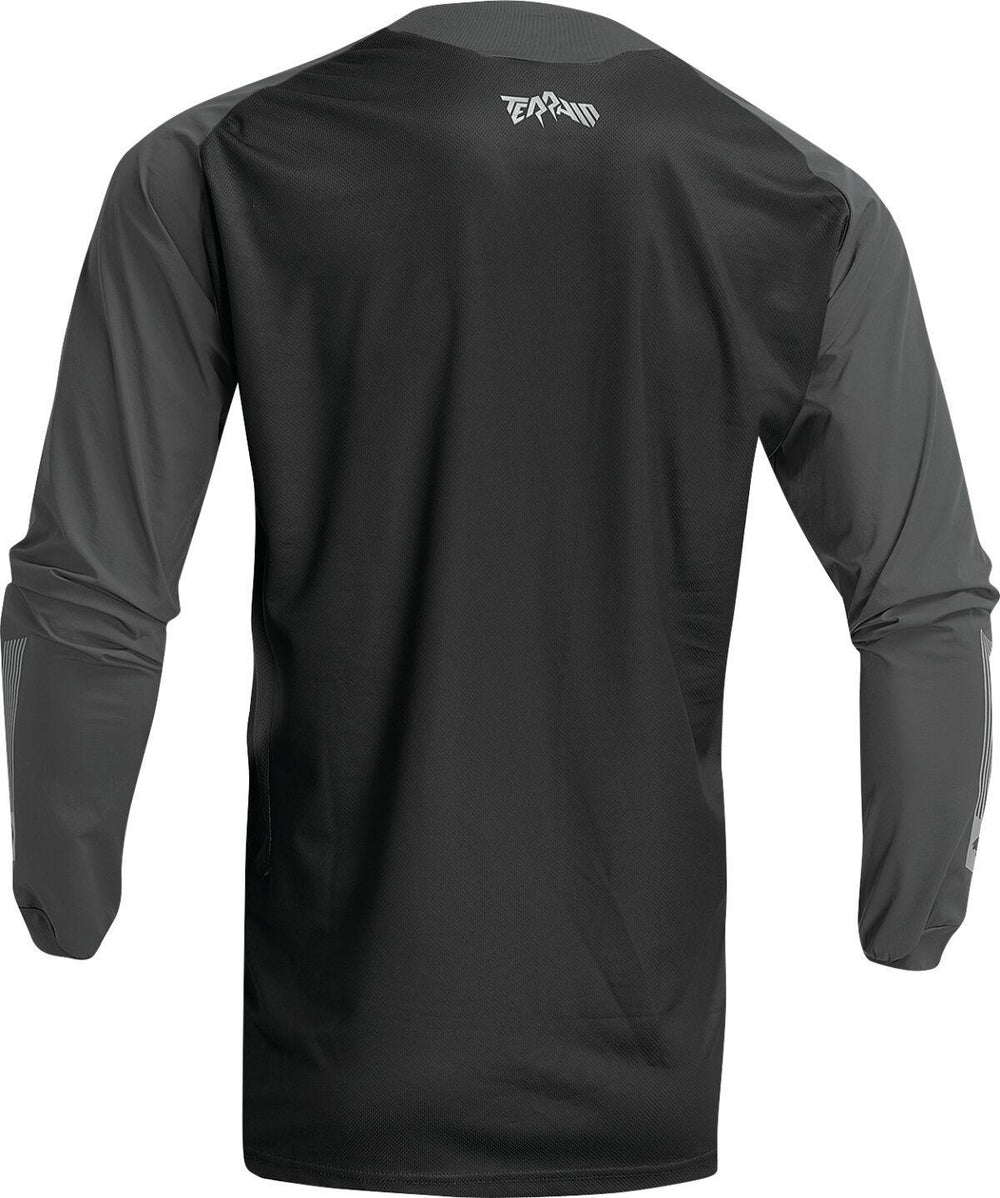 Thor Terrain Jersey - Black Charcoal