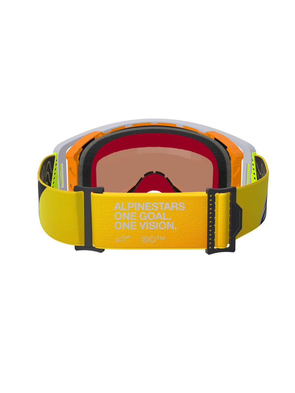 Alpinestars Supertech Corp ABS Vision Goggles - Grey Yellow