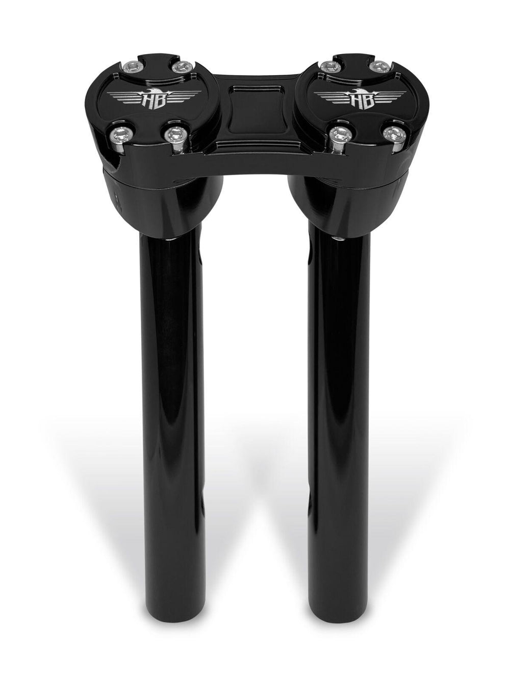 Heinz Bikes Clubstyle Pullback Riser For Harley Davidson FLD 1690 2012-2013 25.5 cm (10") - Black