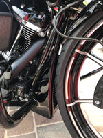 Cult Werk Spoiler Custom For Harley Davidson FLHR 1690 2016 Front - Black
