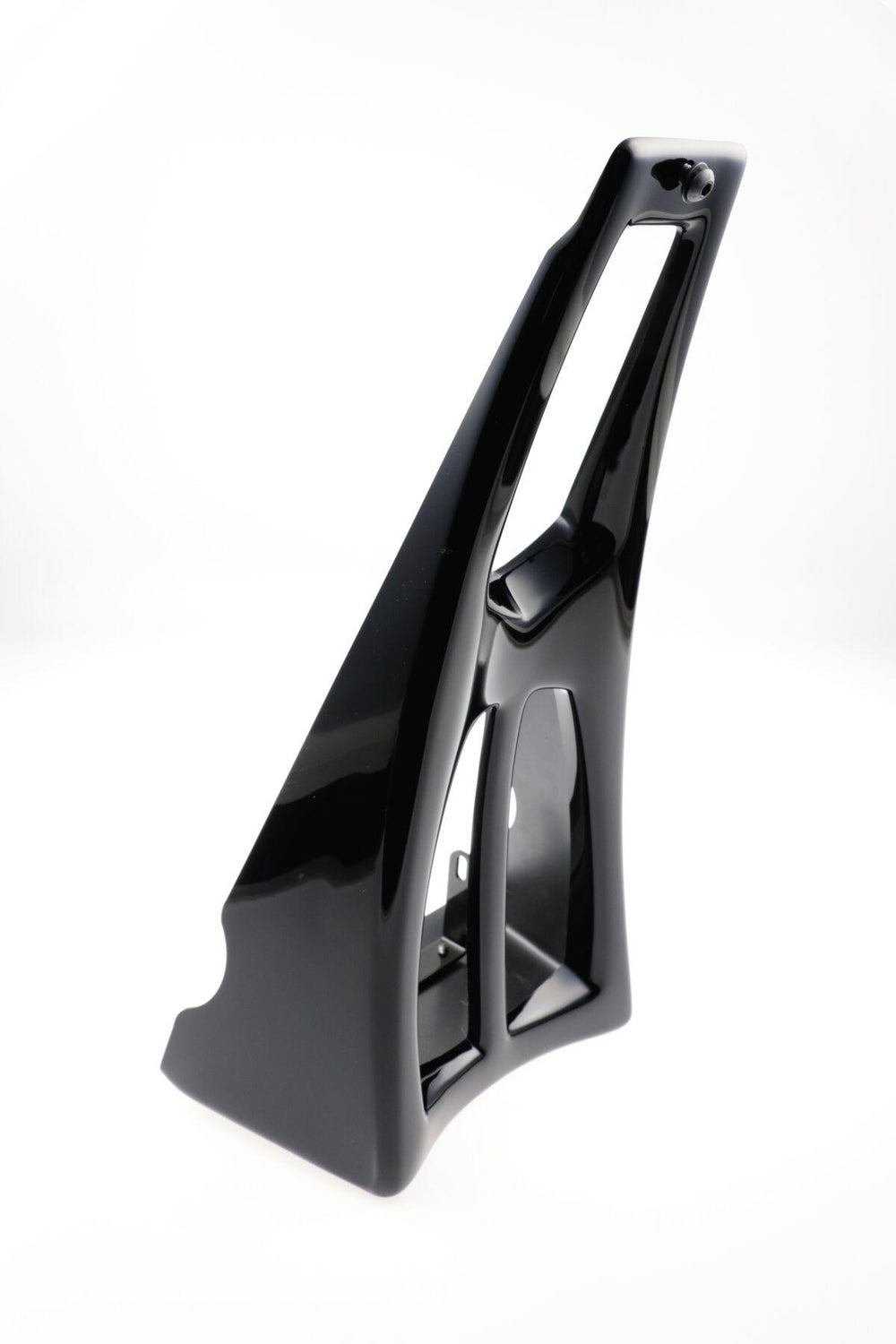 Cult Werk Spoiler Custom For Harley Davidson FLHR 1584 2008 Front - Black