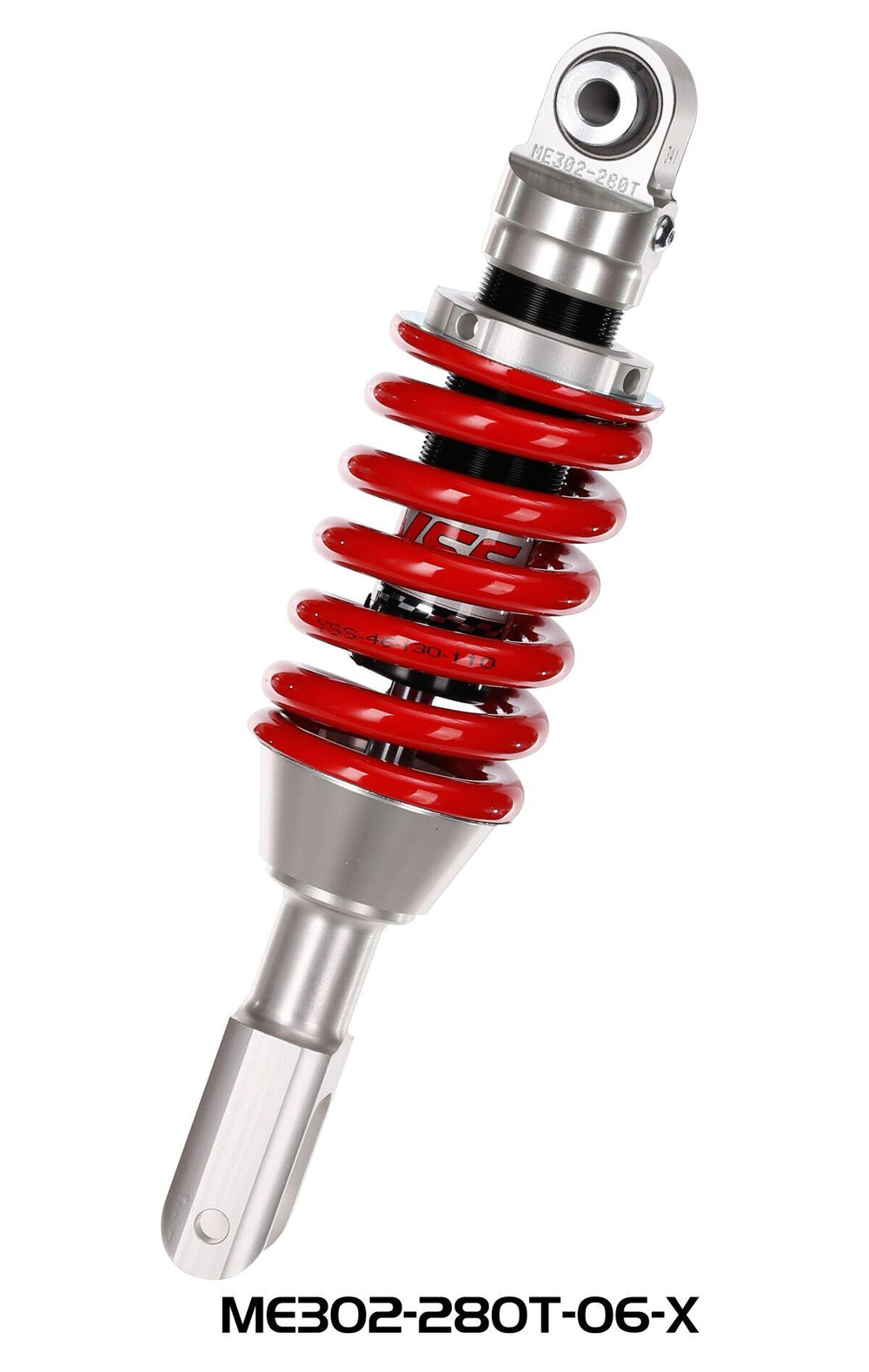 YSS Emulsion Gas Shock For Aprilia AF1 125 1988-1992 Rear - Black/Red/Silver