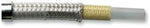 Magnum Shielding E-Z Align Braided Single Disc Front Brake Hose For Harley Davidson FLS 1690 2012-2014 Front 112 cm (44") - Black Black Pearl