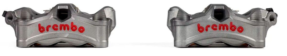 Brembo Stylema Prime Brake Caliper Kit For Ducati 1098 2007-2008 Fits Front Left And Right - Aluminium/Grey
