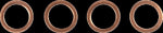 Moose Racing Stainless Steel Braided Brake Hose For Gas Gas EC125 2003-2010 Front