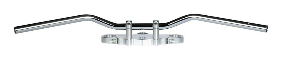 TRW 22mm (7/8") Steel Handlebar For Triumph Bonneville 800 2004-2006 Sport/Superbike - Chrome