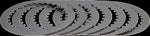 Prox Clutch Plate Set For Honda CR250 1997-2007