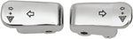 Drag Specialties Turn Signal Switch Extension For Harley Davidson FLHR 1340 1996-1998 - Chrome