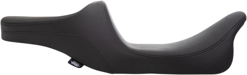 Drag Specialties Predator III 2 Up Smooth Seat For Harley Davidson FLHR 1340 1997-1998 - Black