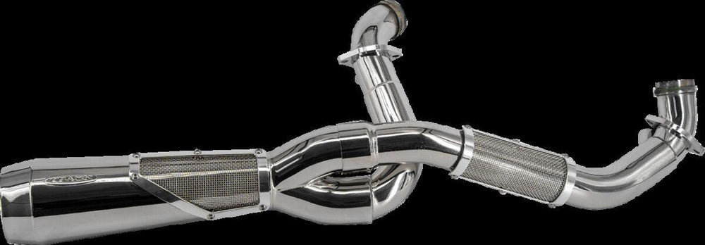 Trask 2 Into 1 Big Sexy Exhaust System For Harley Davidson FLH 1868 2021 - Brushed