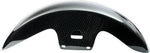 Slyfox Carbon Front Mid Length Fender For Harley Davidson FLD 1690 ABS 2014-2016 Front - Black/Carbon Fiber/Gloss