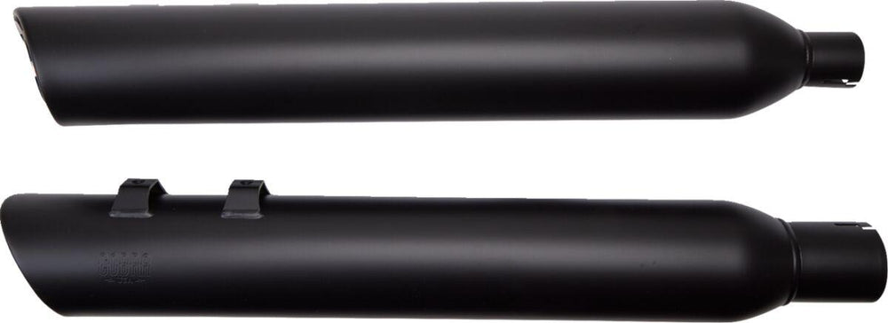 Cobra 909 Twin Silencers For Harley Davidson FLHFB 1868 ABS 2023 - Raven Black
