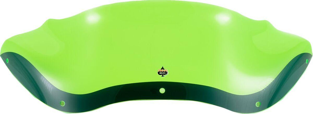 Klock Werks Kolor Flare Ice Windshield For Harley Davidson FLTR 1450 Road Glide 1999-2003 20.5 cm (8") - Green