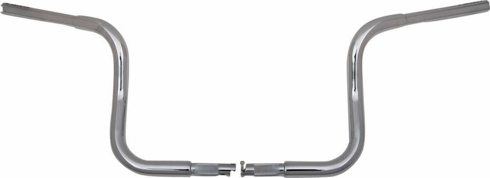 Fat Baggers Inc. 1-1 4" EZ Install Round Top Handlebar For Harley Davidson FLHX 1923 2024-2025 25.5 cm (10") - Chrome