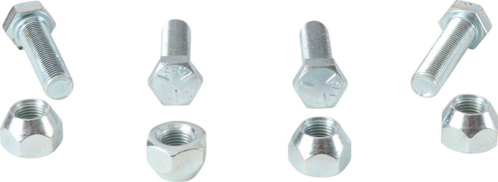 Moose Racing Wheel Stud/Nut Kit For Polaris Big Boss 400 6X6 L 1994-1997 Rear - Silver