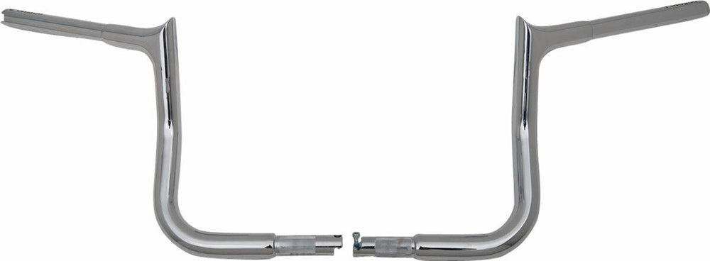 Fat Baggers Inc. 1-1 4" EZ Install Pointed Top Handlebar For Harley Davidson FLHX 1923 2024-2025 25.5 cm (10") - Chrome