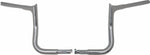 Fat Baggers Inc. 1-1 4" EZ Install Pointed Top Handlebar For Harley Davidson FLHX 1923 2024-2025 25.5 cm (10") - Chrome