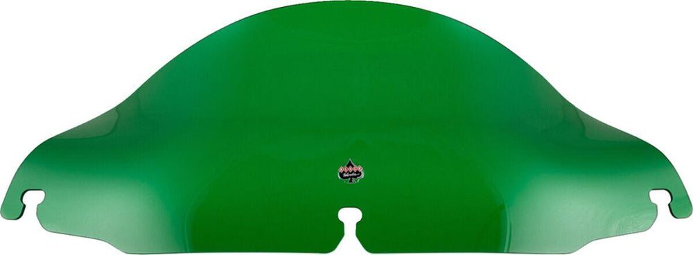 Klock Werks Kolor Flare Windshield For Harley Davidson FLHR 1340 1996-1998 16.5 cm (6-1/2") - Green
