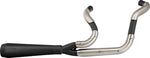 Trask 2 Into 1 Assault Exhaust System For Harley Davidson XL 1200 C 2004-2020 - Black