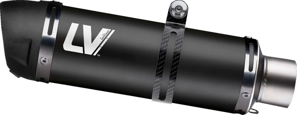 LeoVince GP Corsa EVO  Silencer For Kawasaki Ninja 400 2024 - Black
