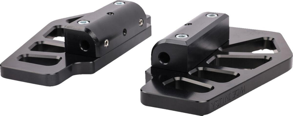 Thrashin Supply Co Apex Mini Floorboards For Harley Davidson E 1000 1936-1952 - Black