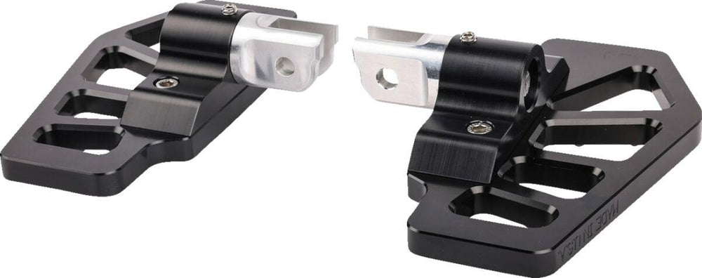 Thrashin Supply Co Apex Mini Floorboards For Harley Davidson FLDE 1750 2018-2020 - Black
