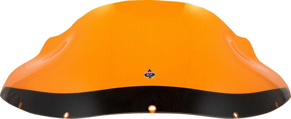 Klock Werks Kolor Flare Windshield For Harley Davidson FXRP 1340 1984 23 cm (9") - Orange
