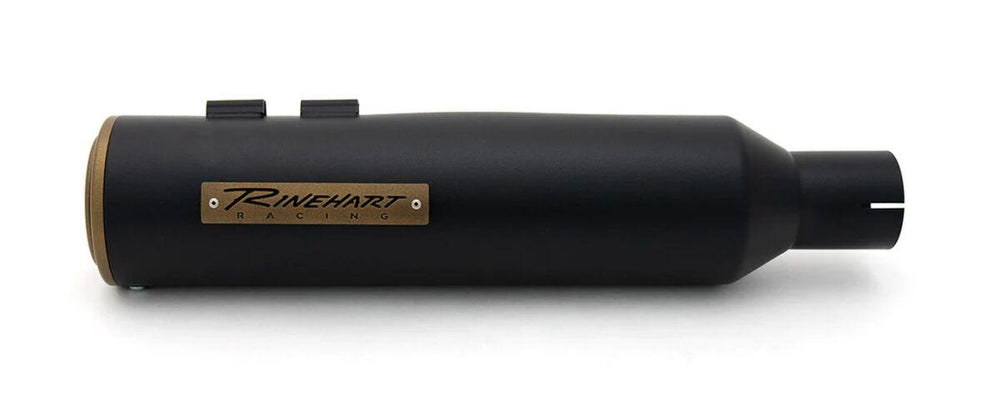 Rinehart 4.5" HP45 Silencers for HD For Harley Davidson FLH 1868 ABS 2021 Matte Black Bronze
