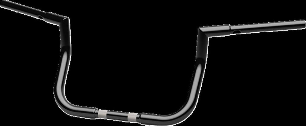 LA Choppers 1-1/4" Twin Peaks Touring Handlebar For Harley Davidson FLHTCUTG 1868 ABS 2024 25.5 cm (10") - Black