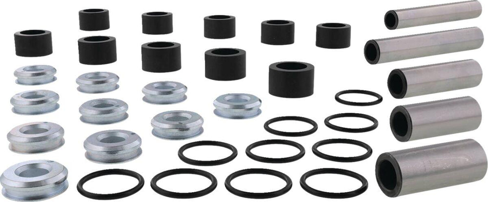 Moose Racing Rear Independent Suspension Linkage Rebuild Kit For Polaris Xpedition ADV 1000 4X4 2024-2026 Rear - Black/Silver