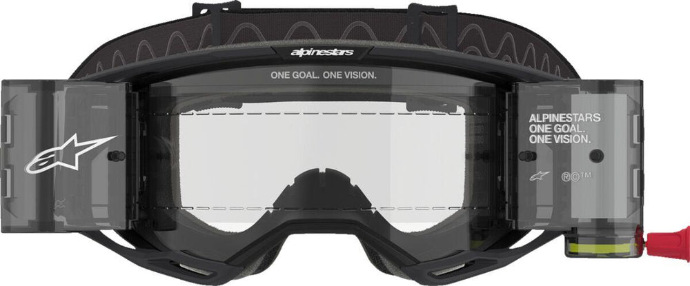Alpinestars Vision 8 Corp Roll-Off Goggles - Black