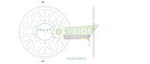 Esjot Standard 520 Sprocket For CF Moto GT 400 ABS 2020-2021 Rear Black 48T