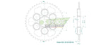 Esjot Standard 520 Sprocket For Ducati Streetfighter V2 955 ABS 2022-2023 Rear Zinc Plated 45T