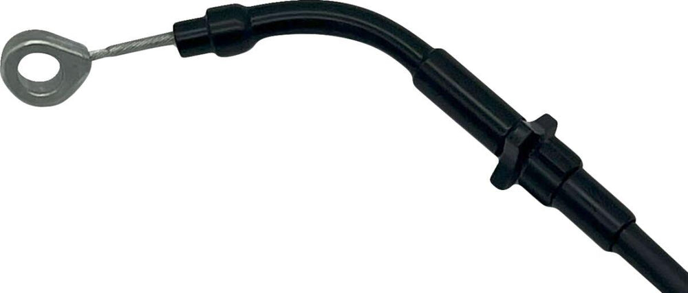Fat Baggers Inc. EZ Install Clutch Cable For Harley Davidson FLH 1868 2021 +15.2 cm (6") - Black