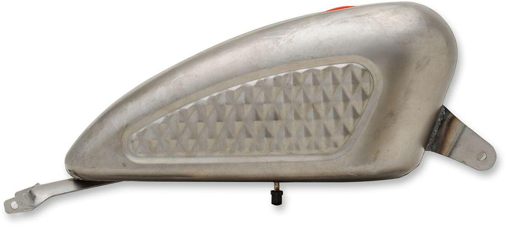 Drag Specialties Diamond Gas Tank For Harley Davidson XL 1200 C 2004-2006 - Raw