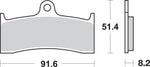 SBS Sintered Metal Front Brake Pads For Mv Agusta Brutale 910 R 2006-2008
