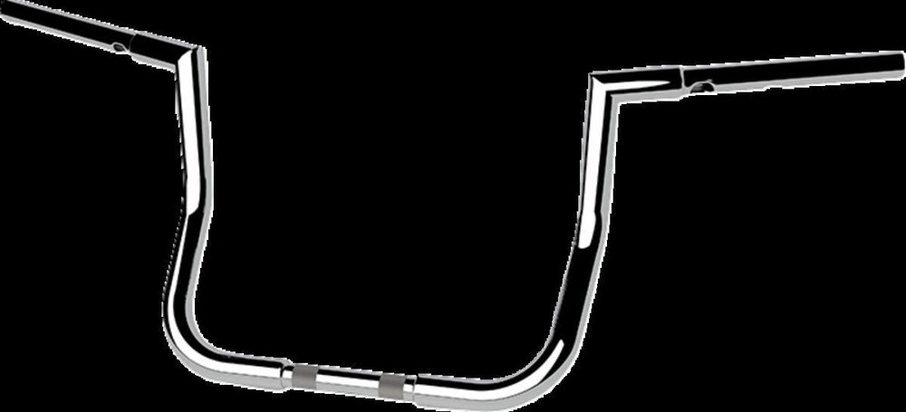 LA Choppers 1-1/4" Twin Peaks Touring Handlebar For Harley Davidson FLHTCUTG 1868 ABS 2024 30.5 cm (12") - Chrome