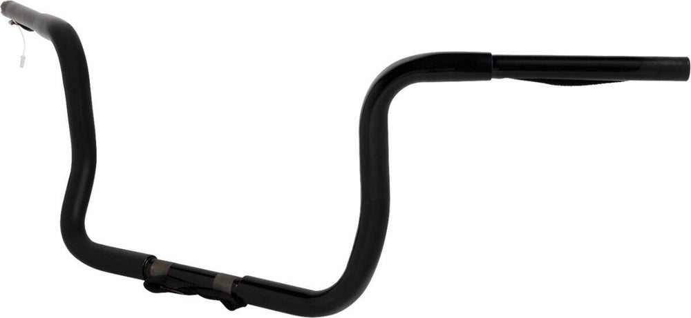 LA Choppers Pre-Wired Ape Handlebar For Harley Davidson FLHT 1750 ABS 2019-2022 25.5 cm (10") - Black