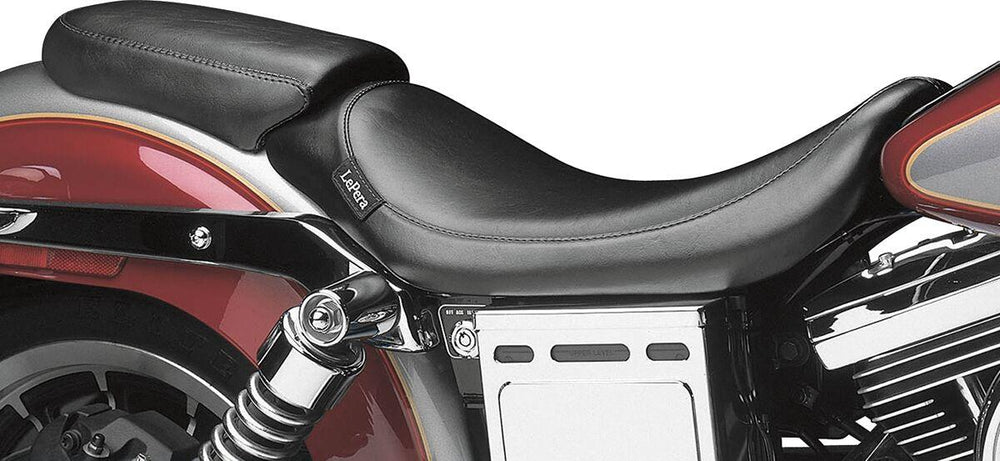LE Pera Silhouette Pillion Pad For Harley Davidson FXD 1340 1996-1998 - Black