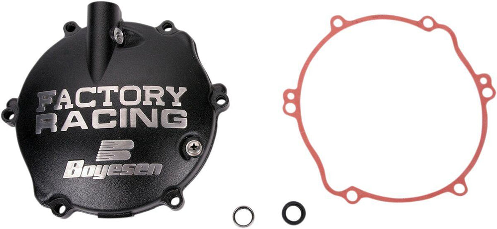 Boyesen Factory Clutch Cover For Yamaha YZ125 1994-2004 - Black