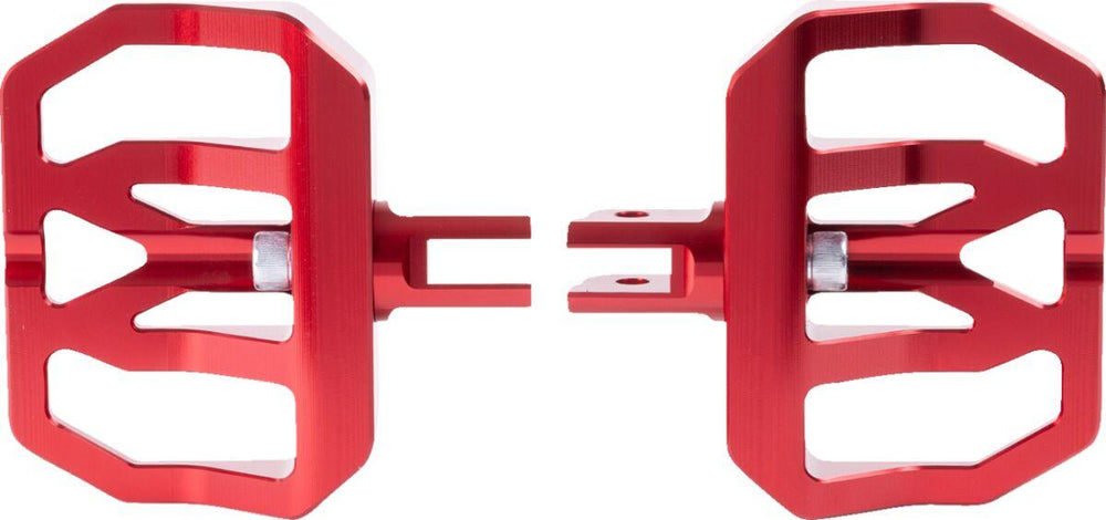 Thrashin Supply Co Mini Aggressor Floorboards For Harley Davidson FLDE 1750 ABS 2018-2020 - Red