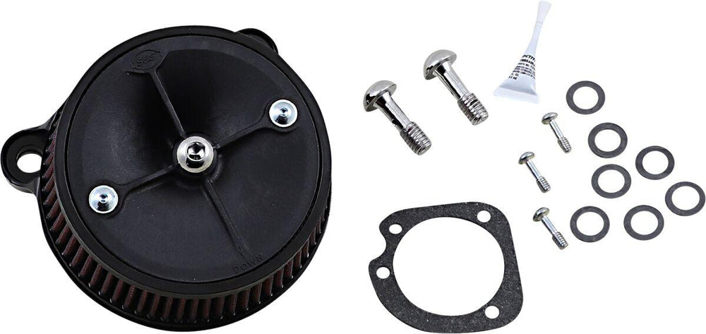S&S Cycle Super Stock Stealth Air Cleaner Kit For Harley Davidson XL 1200 C 2007-2020 - Black