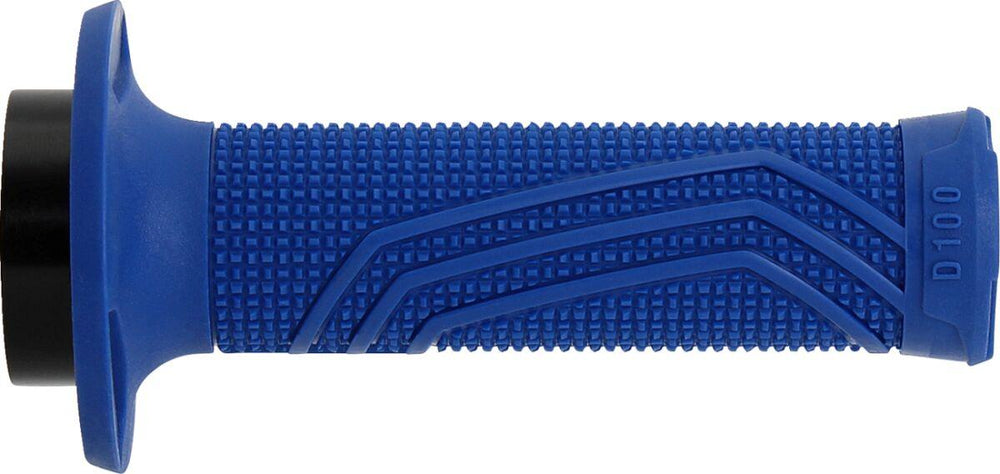 Domino D100 D-Lock Double Cable Grips - Blue