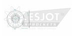 Esjot Standard 520 Sprocket For Zontes 125 G1 ABS 2021-2023 Rear Black 46T