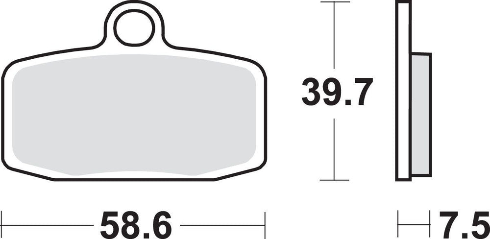 SBS RSI Sintered Front Brake Pads For KTM Freeride 250 R 2014-2017