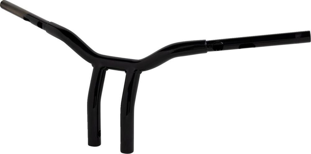 LA Choppers One Piece Kage Fighter Pullback Riser Handlebar For Harley Davidson FLFBS 1923 ABS 2025 25.5 cm (10") - Black