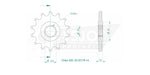 Esjot Standard 520 Sprocket For Suzuki DL 250 ABS 2017-2020 Front 14T